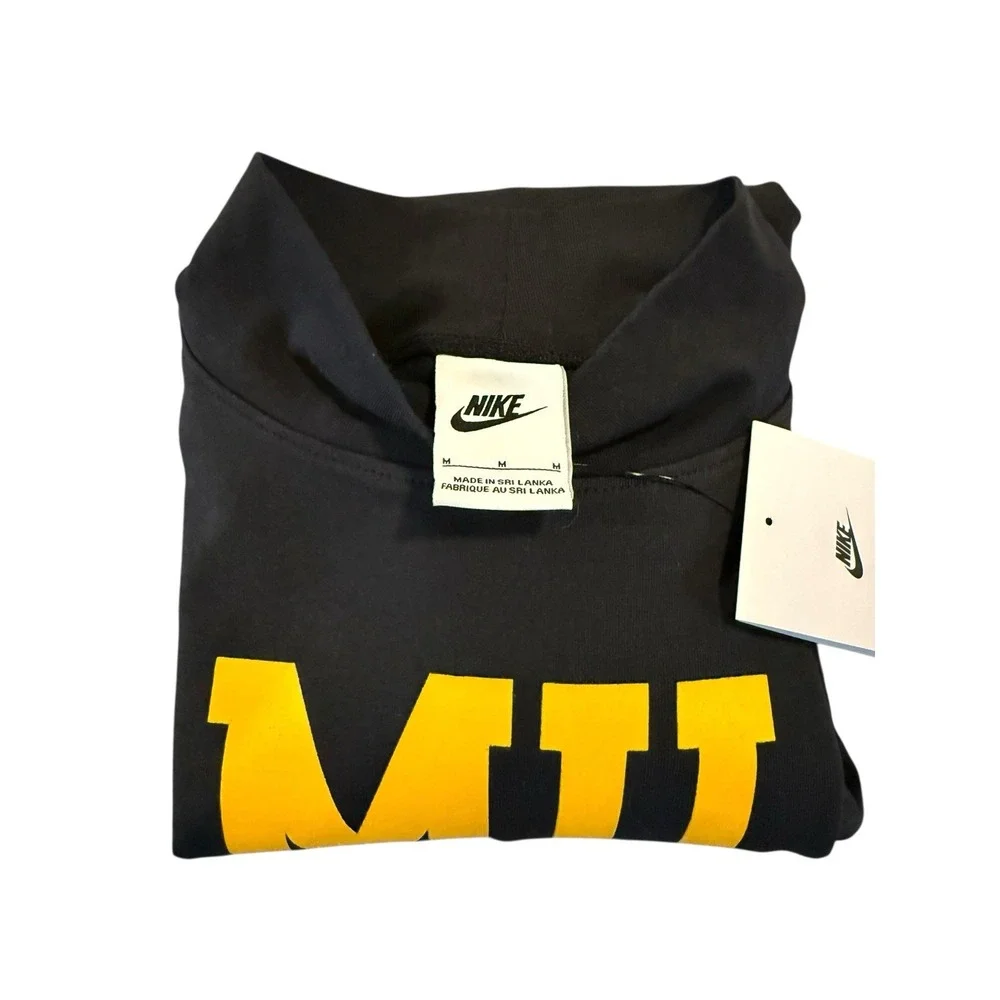 Nike Michigan Wolverines Medium Mock Neck Turtleneck MU